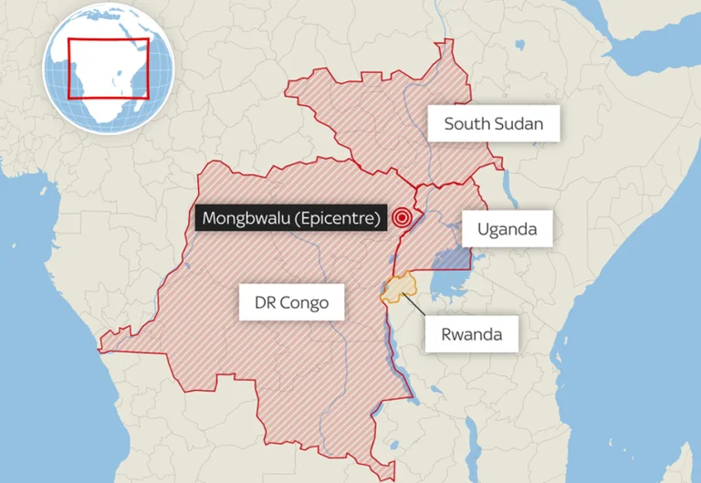 Ebola blast, U.S.A., con un avviso di viaggio per tre paesi africani