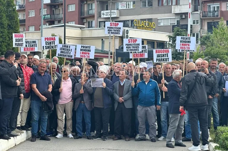 “Prona is heilig” protesten lanceren voor het stoppen van bouwdiensten in Rugova