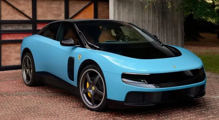 A Ferrari representa o primeiro carro elétrico, custa 640.000 dólares.