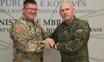 Gjenerali amerikan nga USEUCOM, takon komandantin e FSK’së në vizitën e tij të fundit: E falënderon për koordinimin dhe bashkëpunimin