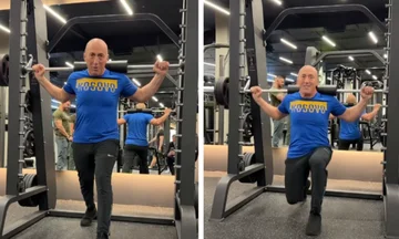‘‘Një mëngjes i nisur mbarë’’, Haradinaj ndan video nga një qendër sportive teksa bën ushtrime