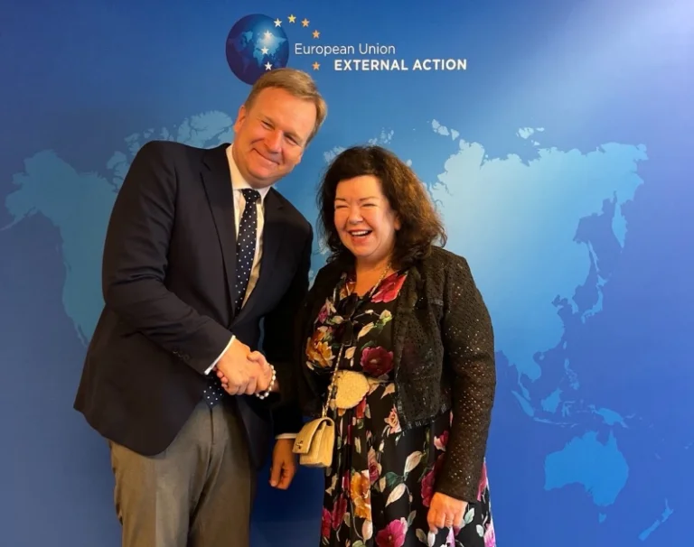 Sorensen incontra Karen Pierce, il centro del dialogo del Kosovo