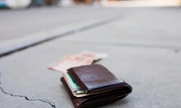 Baby Finds 2000 euro denarnica v Mitrovici, Hands Policiji.