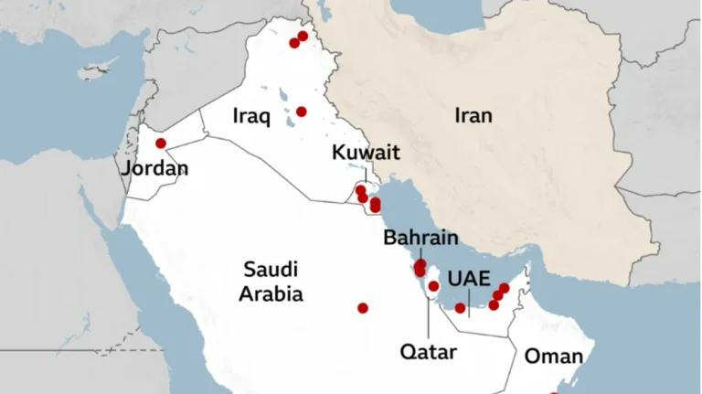 Iran's attacks damaged 20 American military bases since the beginning of the war, show satellite images