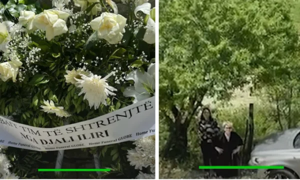 ‘‘Babait tim të shtrenjtë’’ kurora me lule e Ilir Metës – edhe Monika Kryemadhi merr pjesë në varrimin
