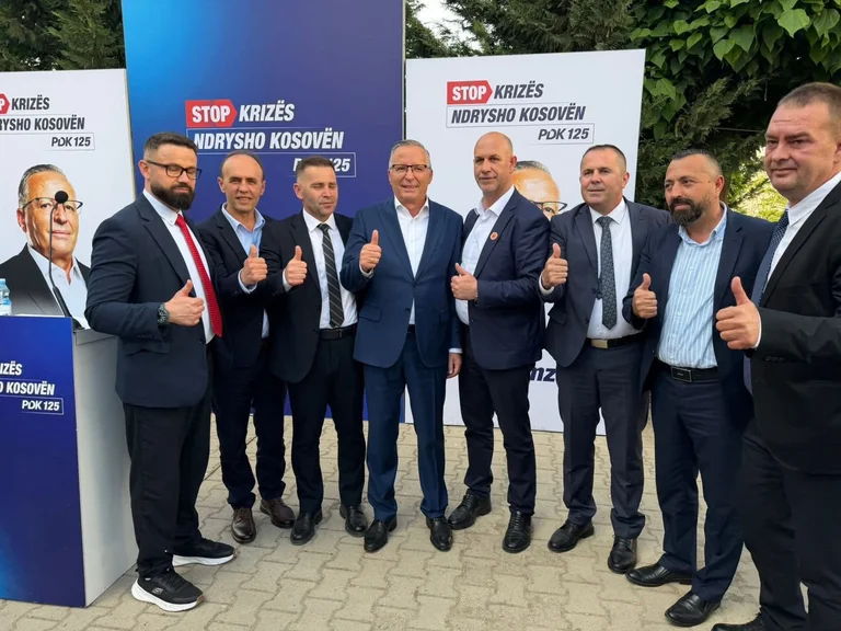 Thaci i PDK) thanks Malisheva