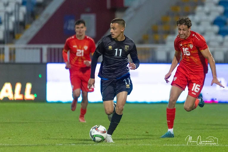 11 lanciatore del Kosovo U21 vs Turchia torna Laurent Jajlani alla formazione