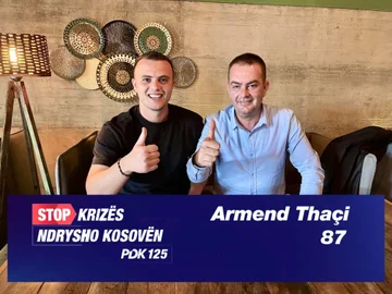 87. i Das PDK erhält Unterstützung von der Familie des ehemaligen Präsidenten Thaci: Gemeinsam für Kosovo