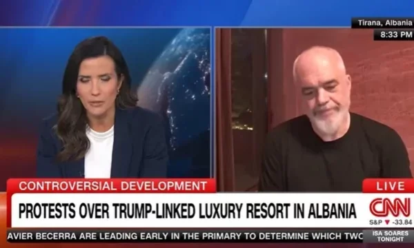 Rama përplaset me gazetaren e CNN për projektin në Zvërnec: Do më dëgjosh apo jo, nuk po të sulmoj