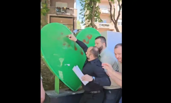 == Weblinks ==== Einzelnachweise == Ich liebe Mitrovica; begleitet von Nord Mitrovica Bürgermeister und Führer