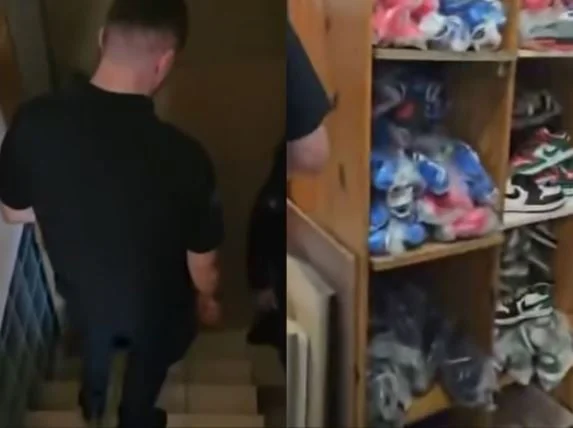 Intatti con loghi di interni noti in cinque sedi Pristina, del valore di circa 200 mila euro