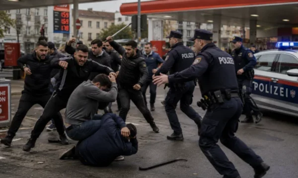 Grans enfrontaments entre sirians i Kosovars a Àustria, les frases de presó van pronunciar