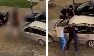 Ngjarje e rëndë në Shkodër – Shoferi përplas me makinë katër persona, pamje