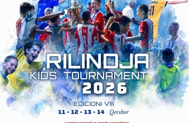 Prishtina mirëpret mbi 1,300 fëmijë në “Rilindja Kids Tournament 2026”