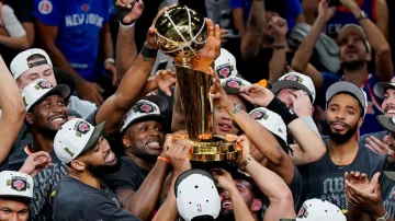 New York Knicks gewinnt erstmals in mehr als fünf Jahrzehnten die NBA-Meisterschaft