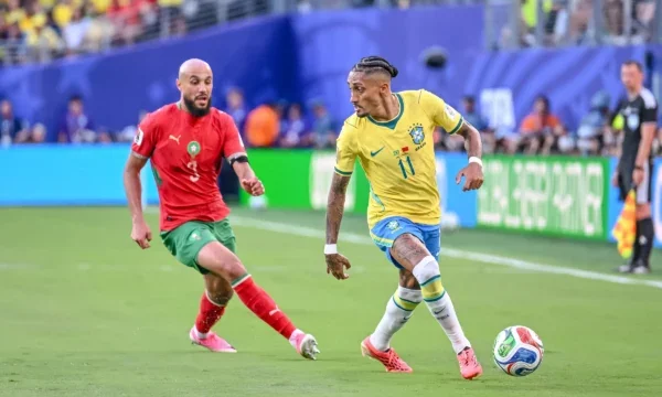 Marruecos se convirtió en el primer nacional en lograr un registro histórico durante su comparación con Brasil
