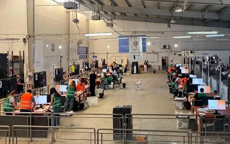 More than 35% of the vote by mail, that's the result