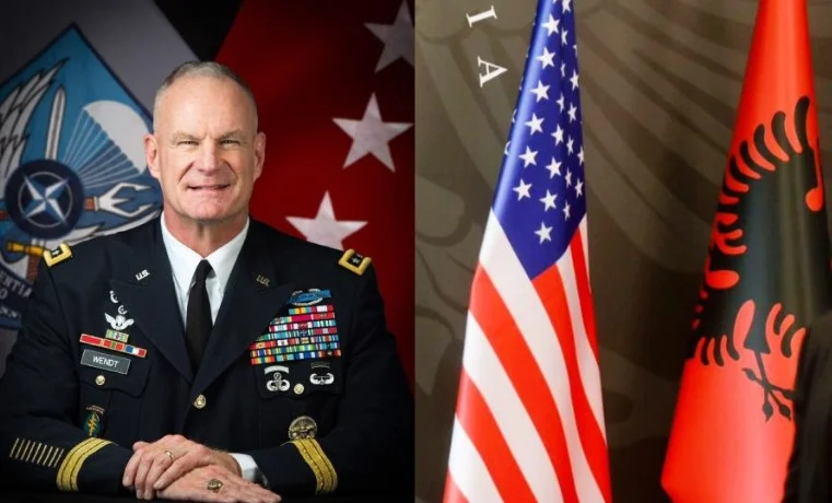 El general Eric Wendt confirmó como embajador de Estados Unidos en Albania