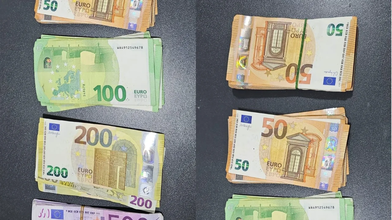 Kontrollet intensive në dogana  sekuestrohen 19 mijë euro të padeklaruara në Portin e Durrësit