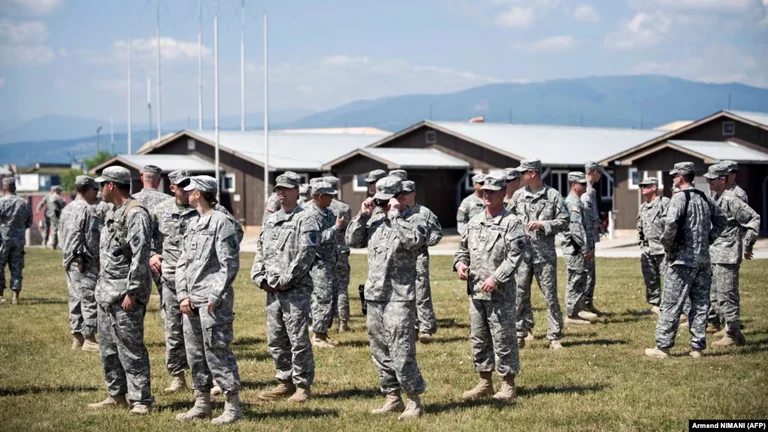 Why does the reduction of KFOR go beyond the military issue?