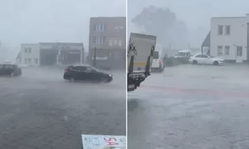 Schwerer Regen in Kline, Niederschläge in anderen Teilen des Landes