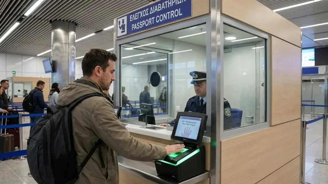 Kritika ndaj sistemit të ri të BE së   udhëtarët presin me orë në aeroporte