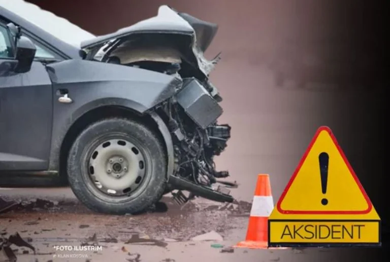 Autounfall in Malisheva, vier verletzte Personen