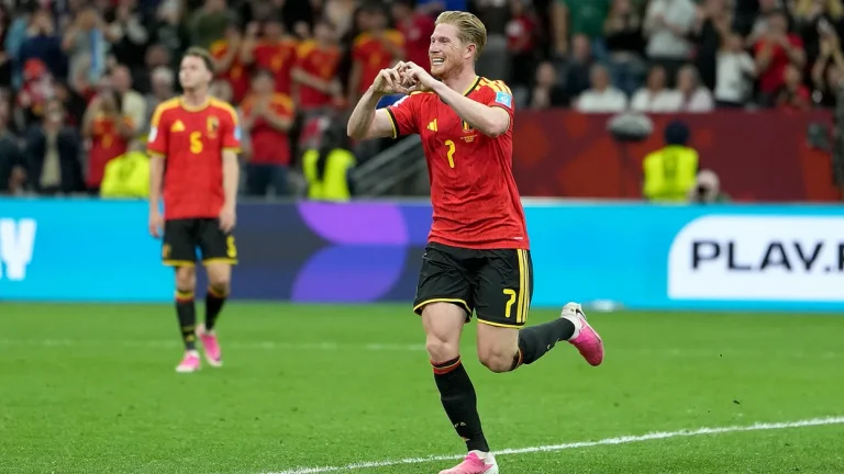 Kevin De Bruyne hyn në historinë e Belgjikës, arrin një rekord në Kupën e Botës