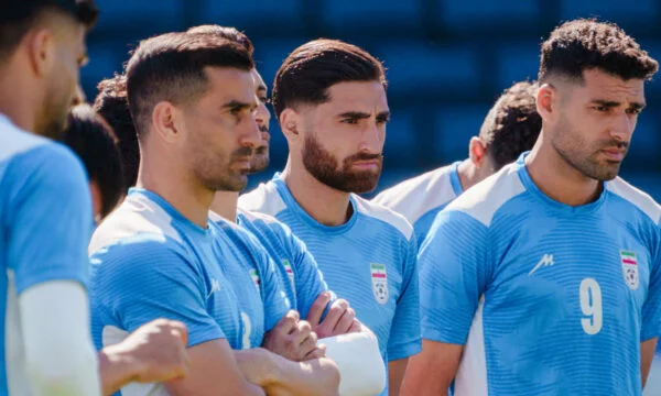 Iran's players have left a letter written in the strippers, after being treated to Egypt