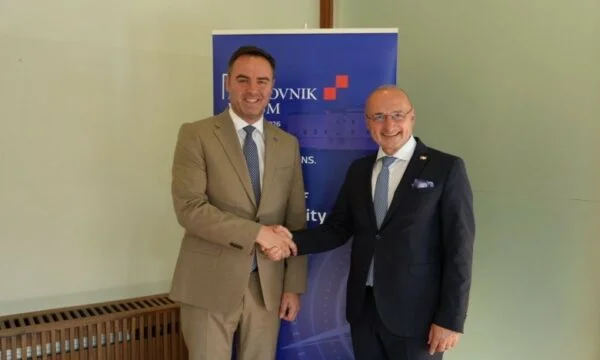 Croatian top diplomat meets Konjufka: Croatia to continue supporting Kosovo's European perspective