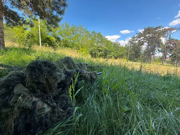 Kosovo Soldaten komplette Scharfschützenausbildung