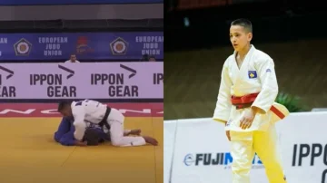 Toll. Jon Kuka besiegt Serb Markovic bei “Reuse” mit Ippon