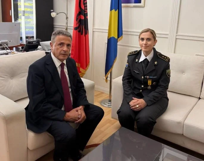 Fatbarka Osaj, first Kosovo defence woman in Albania