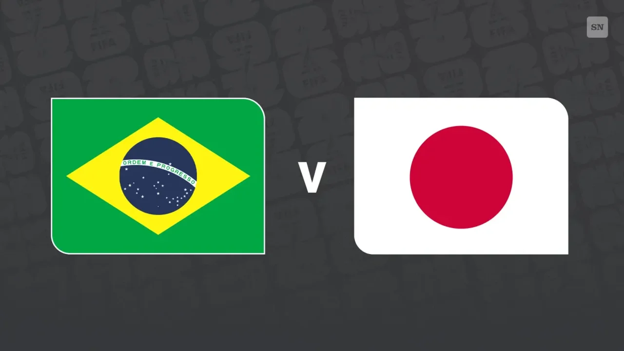 Formacionet zyrtare  Brazili   Japonia