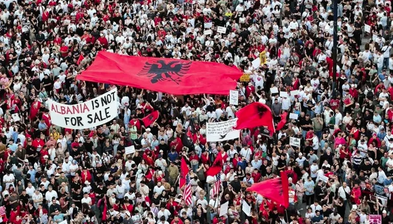 “Nessun deputato ci rappresenta I manifestanti dell'Albania verso la creazione di “Convenzione civica