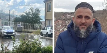 Islamische Gemeinschaft Sekretärin in Gora zeigt Motiv des Imam-Mordes