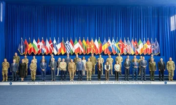 31 States contributing troops gather in Film City, KFOR shows what Ulusta discussed with them
