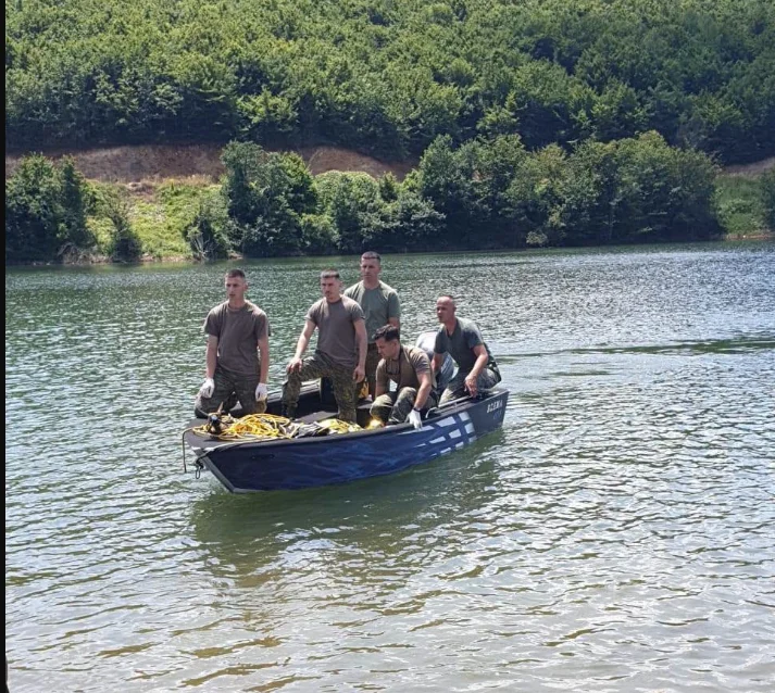 KSF encuentra un cuerpo sin vida de 25 años en el lago Batlava el segundo día de investigación