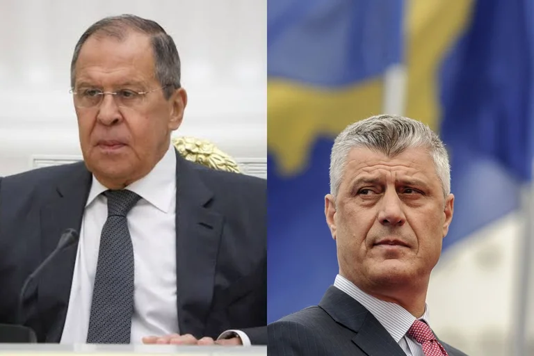 Lavrov begs the Special to decide against Thaci: Peace in the Balkans Reaches Only Its Sentence