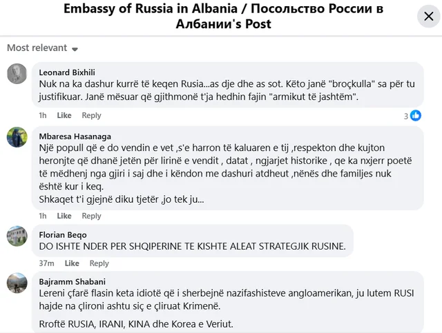 A kanë lujtë mendsh shqiptarët? Ftojnë rusët ta çlirojnë Shqipërinë siç e “çliruan” Krimenë