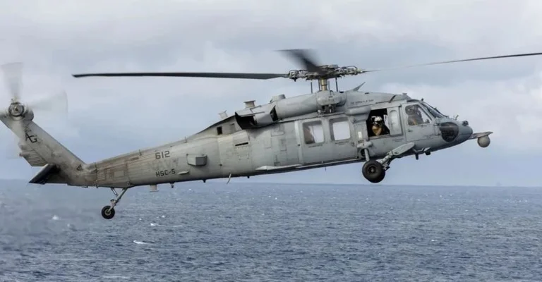 Search for missing member rejected after helicopter crash in the Arabian Sea