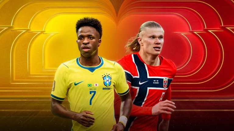 Brasilien Norwegen, offizielle Formationen