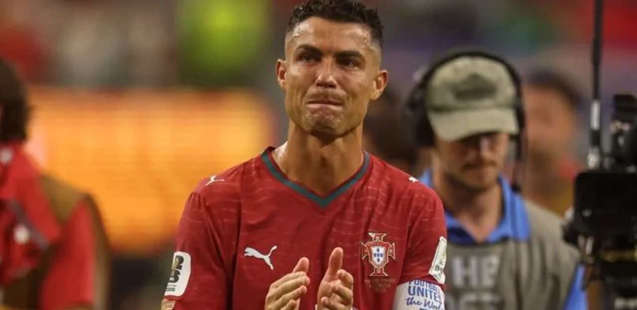 Ronaldo shpërthen në lot pas eliminimit nga Kupa e Botës