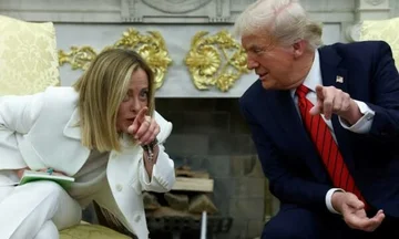 Trump criticises Melon again: He's a good man, but he made a mistake not to help against Iran.