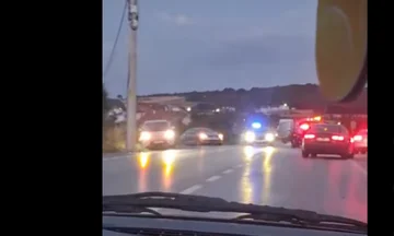 Accident de Glareva, embouteillage du véhicule