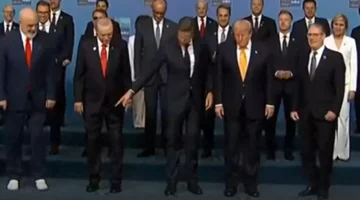 Los atletas blancos de Rama captan la atención en la Cumbre de la OTAN, Rutte muestra a Trump