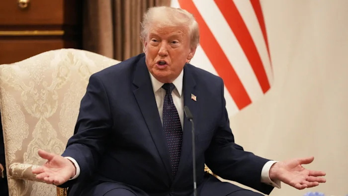 What did Trump say about today's attacks on Iran?