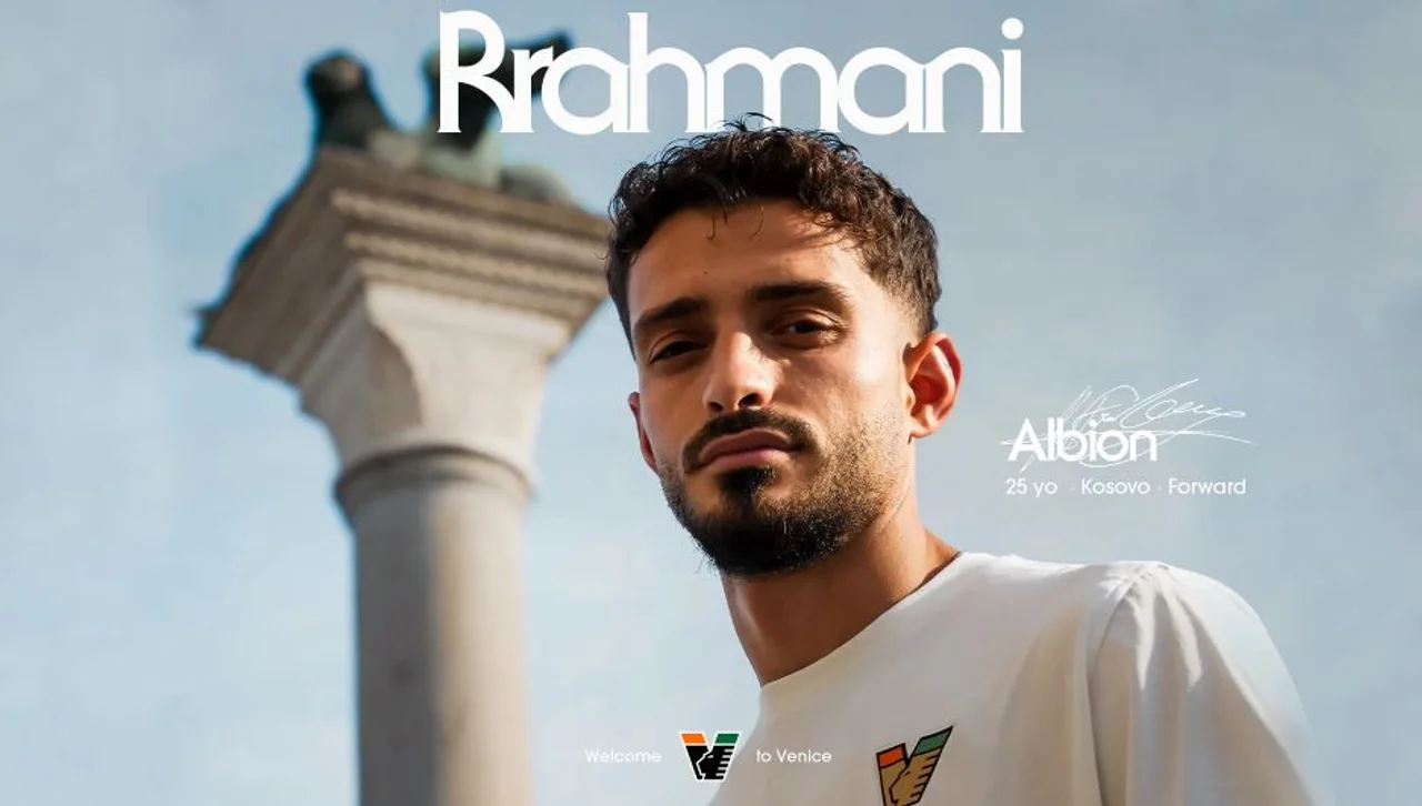 Zyrtare  Albion Rrahmani transferohet te Venezia  firmos deri në vitin 2029
