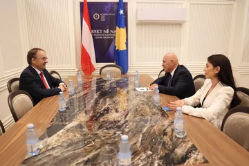 Djindey Gastgeber Österreichs Botschafter, Dank für die Unterstützung des Kosovo
