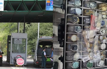 Policia dhe Dogana parandalojnë kontrabandën nga një shtetas i huaj